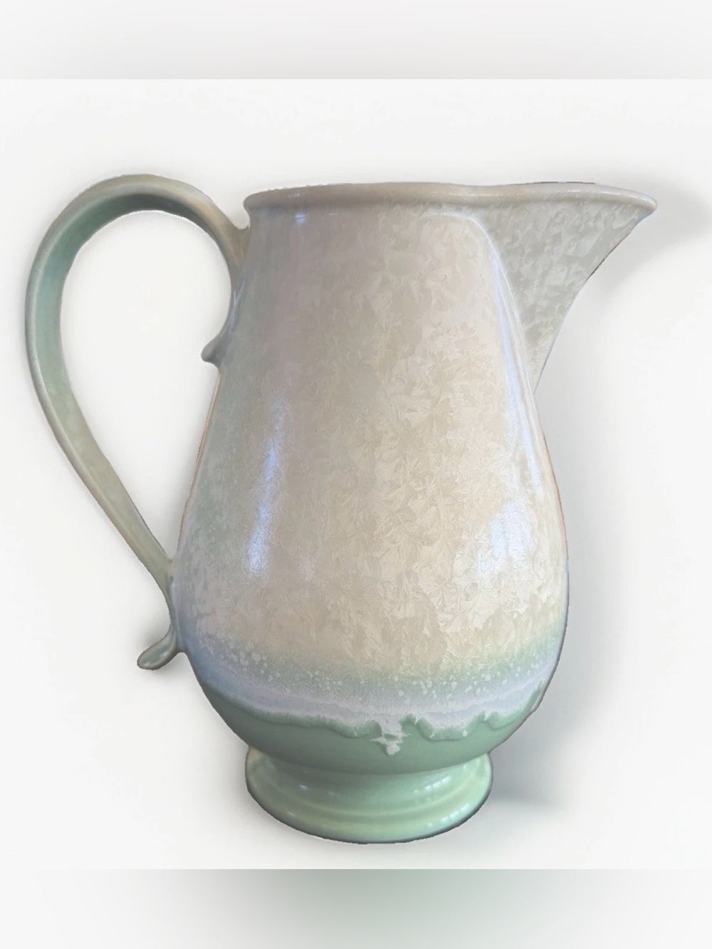Portmeirion Crystalline Jade STARFIRE Jug By Julian Teed NEW (other) For Charity